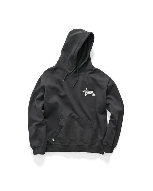 S/DOUBLE - THIS THING DOT HOOD WASHED BLACK