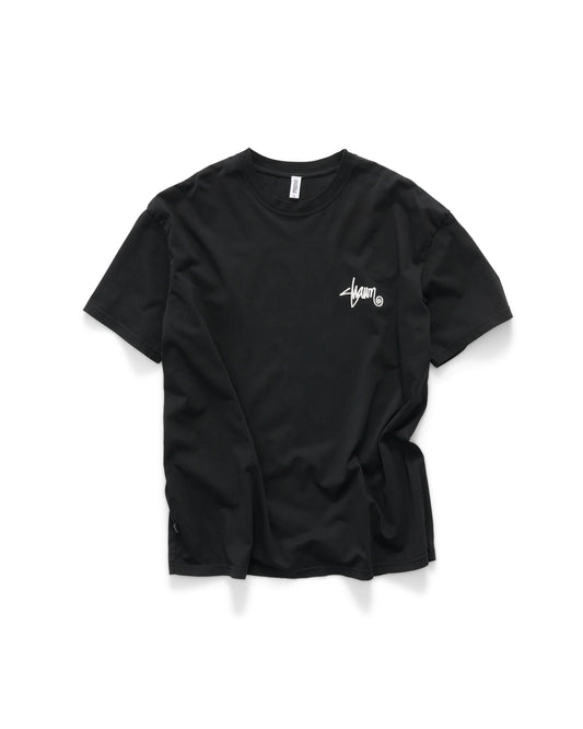 SDOUBLE - Sunburst SS TEE BLACK