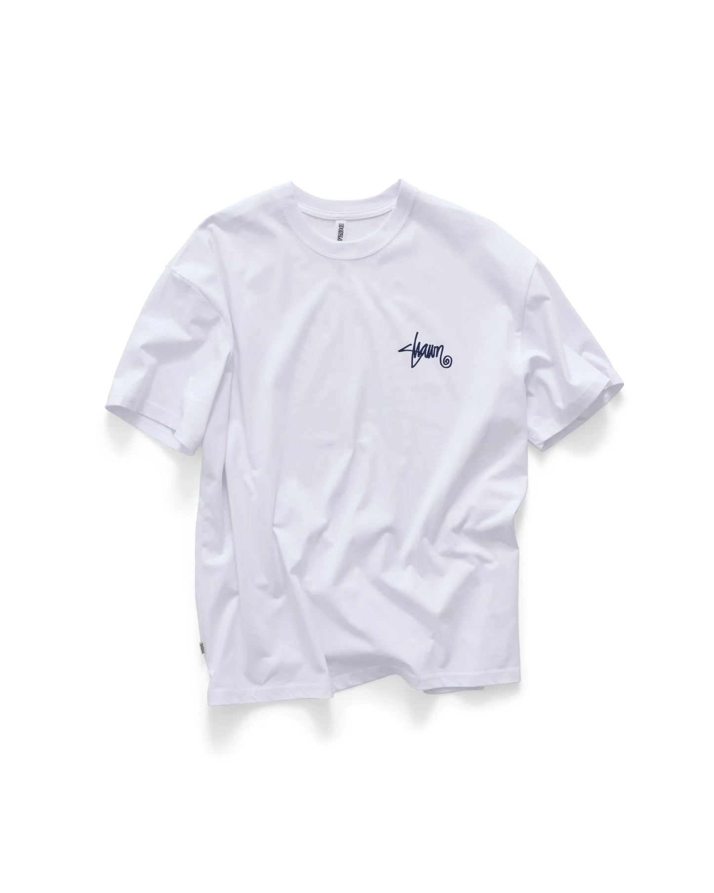 S/DOUBLE - Sunburst SS TEE WHITE