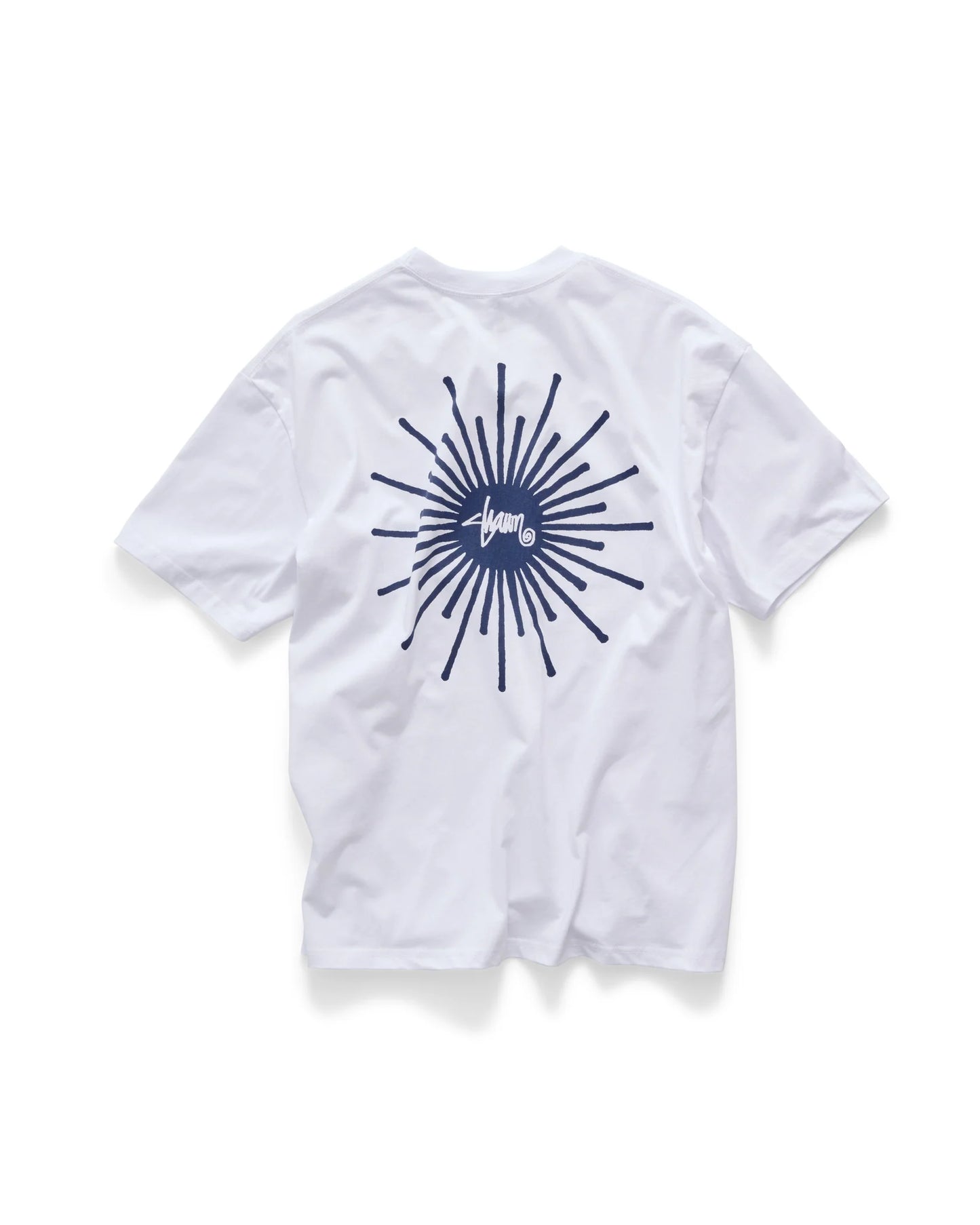 S/DOUBLE - Sunburst SS TEE WHITE