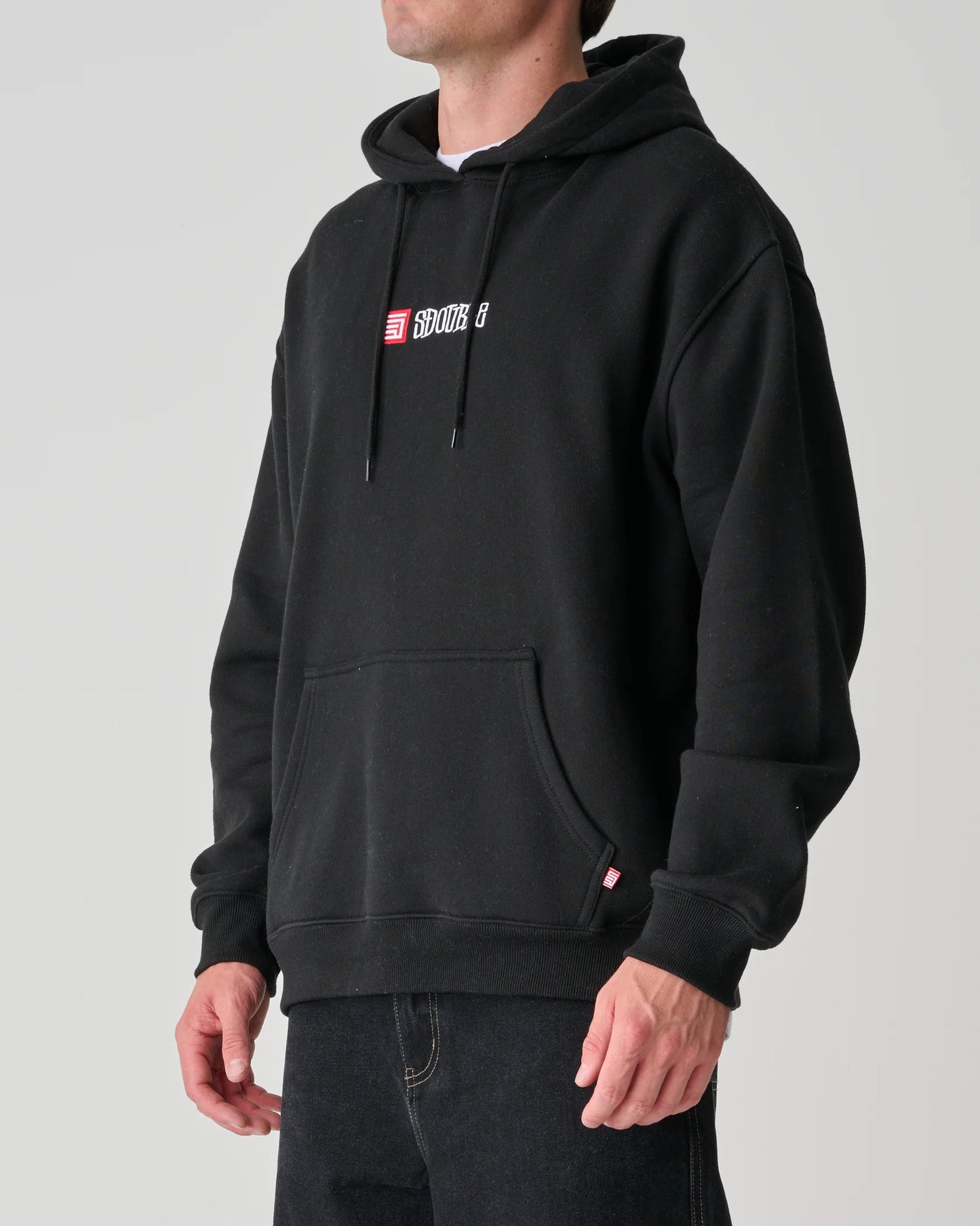 S/DOUBLE - S-CUBE BLOCK HOOD - BLACK