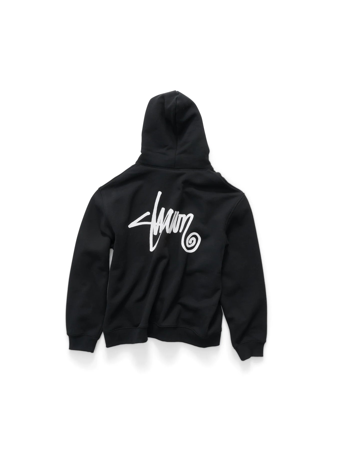 S/DOUBLE - Shawn Script Hood BLACK
