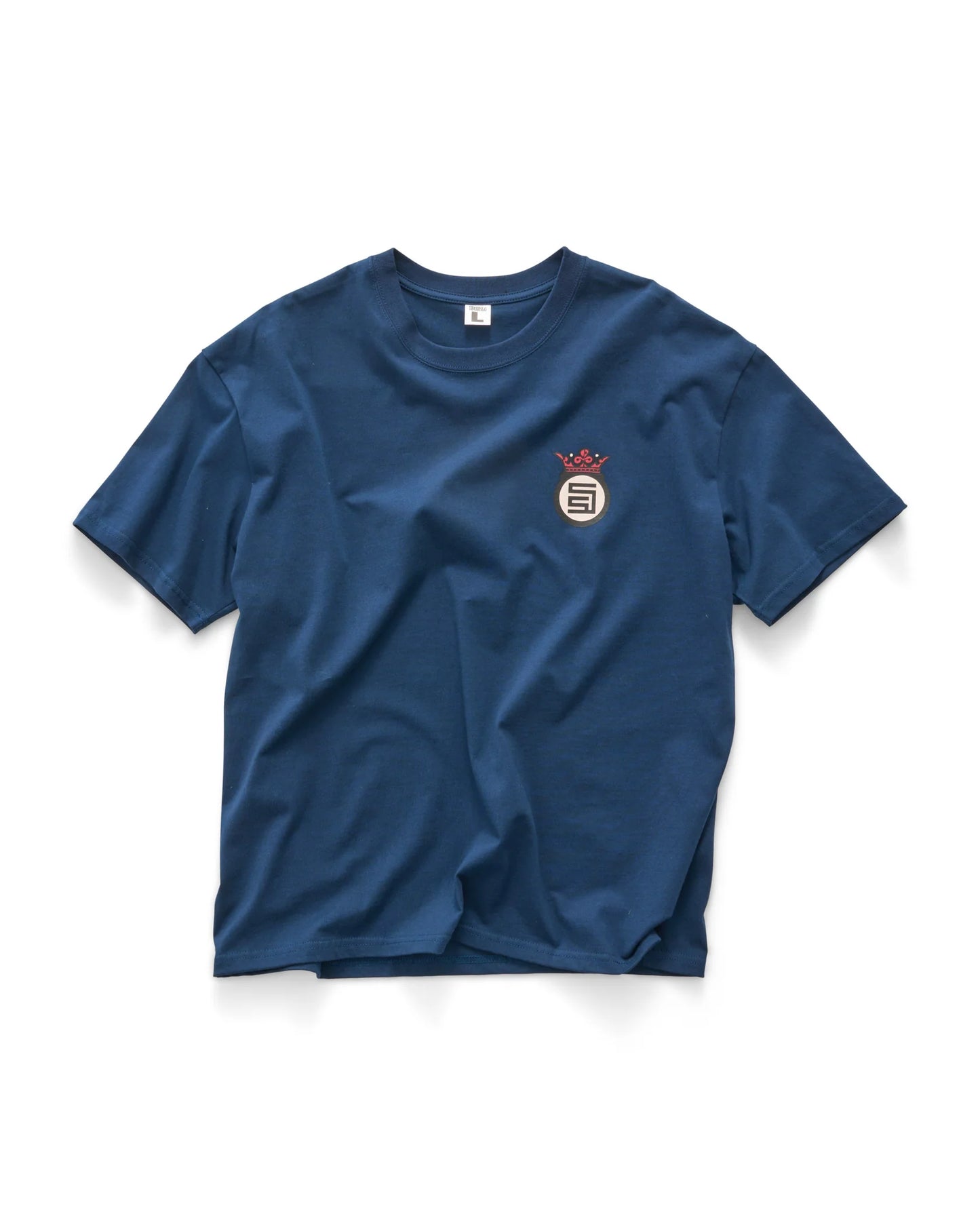S/DOUBLE - Funky Design Shop SS TEE NAVY