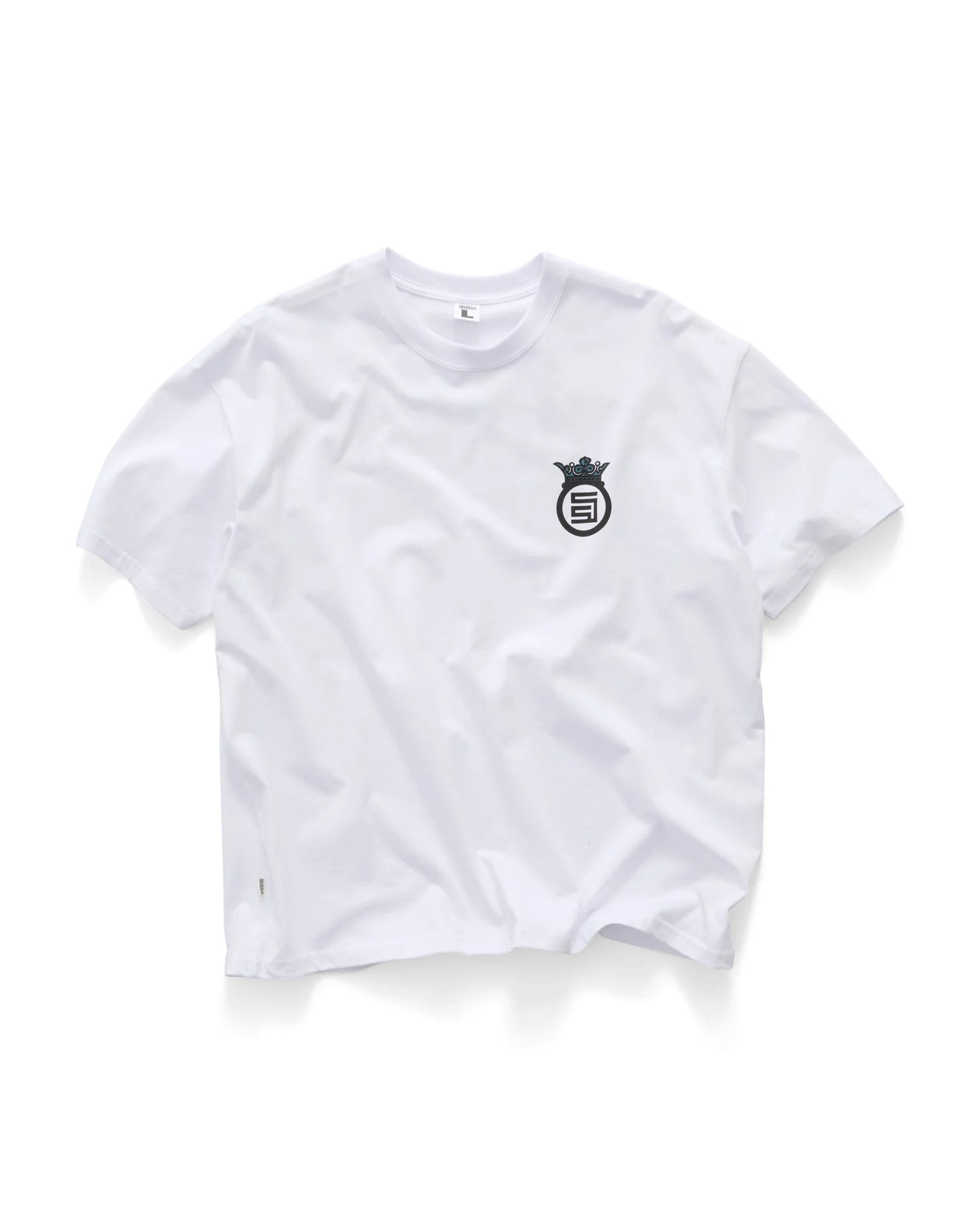S DOUBLE -funky design shop ss tee - WHITE