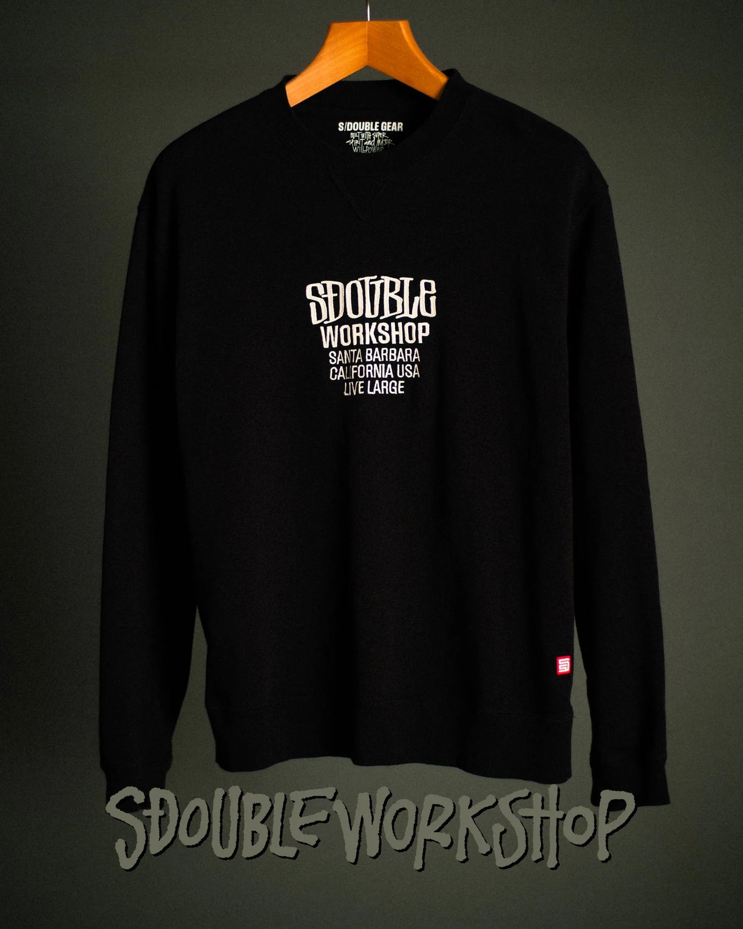 S/DOUBLE - Workshop Terry Crew BLACK