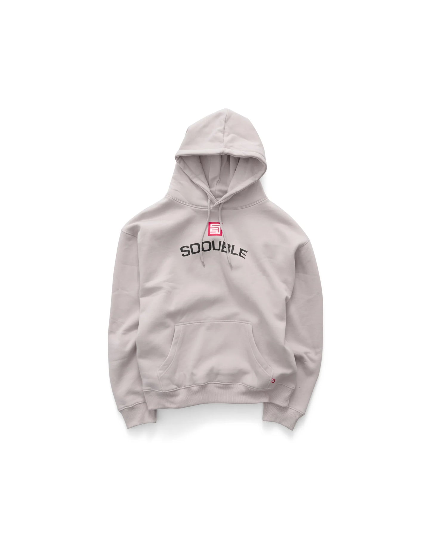 S DOUBLE - Cities fleece hood - ICEGREY