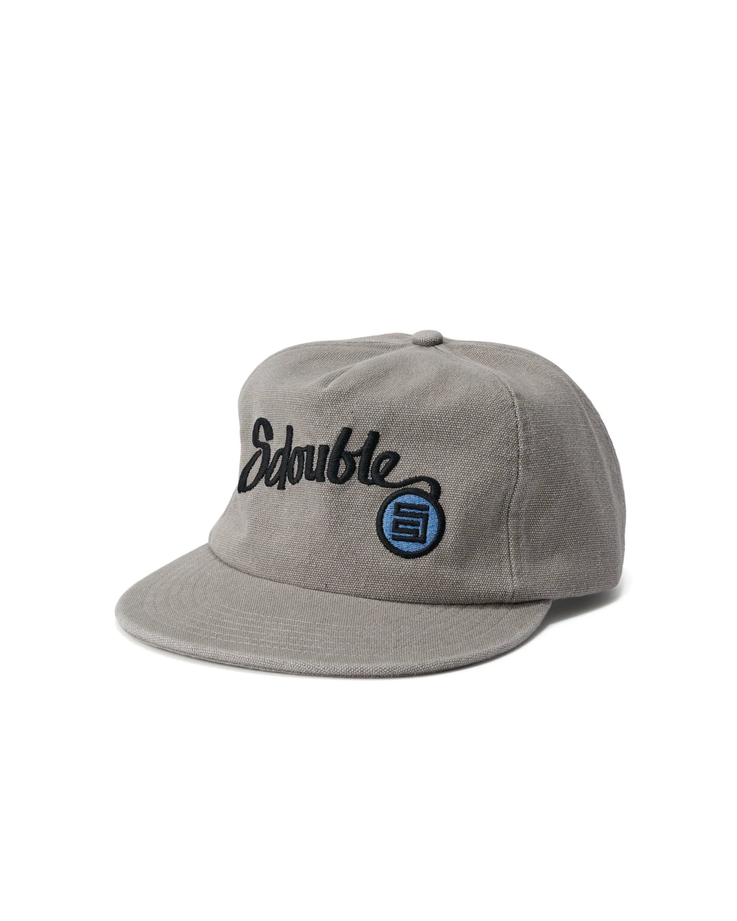 S DOUBLE - CANVAS CAP GREY