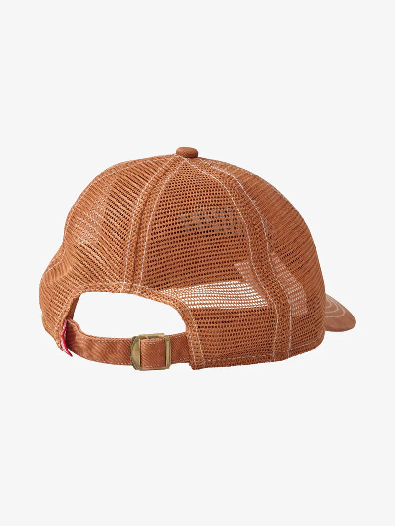 S/DOUBLE - World wide Relaxed Trucker Hat CLAY