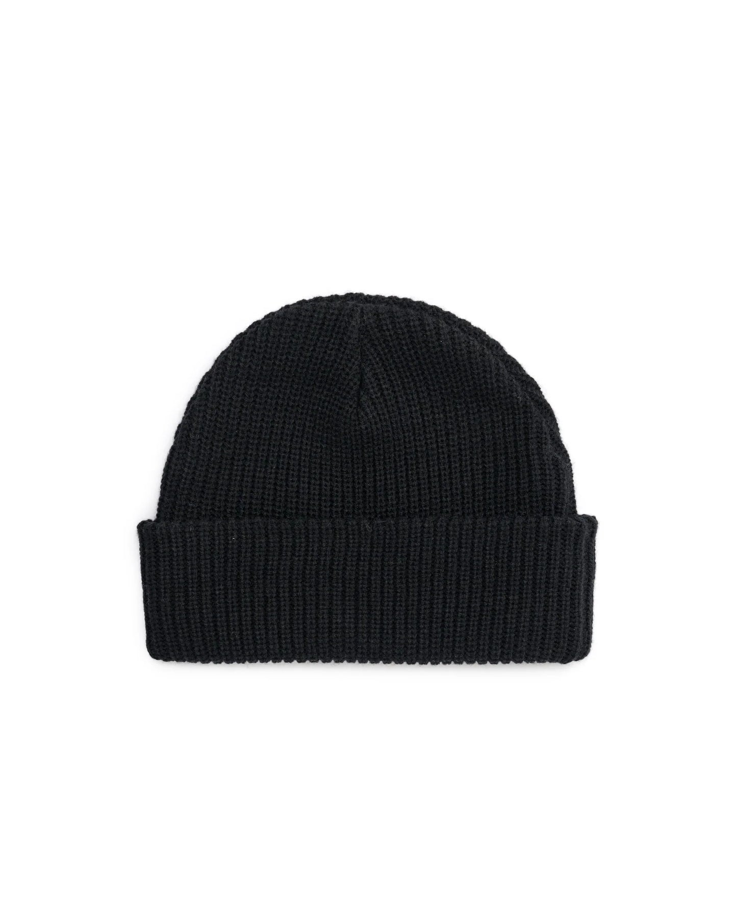 S/DOUBLE -SHAWN SCRIPT MID BEANIE - BLACK