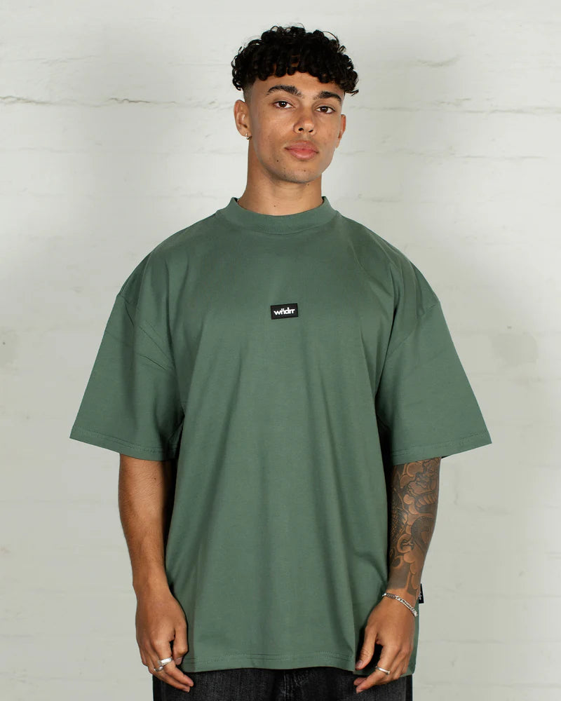 WNDRR - SOHO CLUB TEE - DARK GREEN