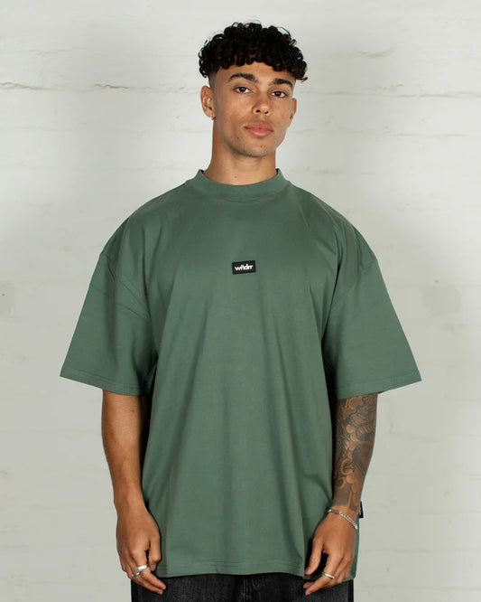 WNDRR - SOHO CLUB TEE - DARK GREEN