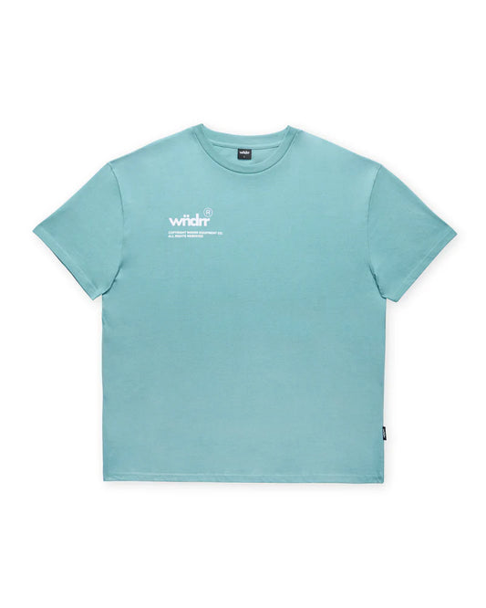 WNDRR- SYNDICATE BOX FIT TEE - DUSK BLUE