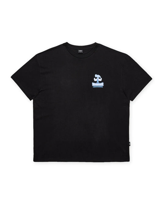 WNDRR - HARDWARE BOX FIT TEE -BLACK