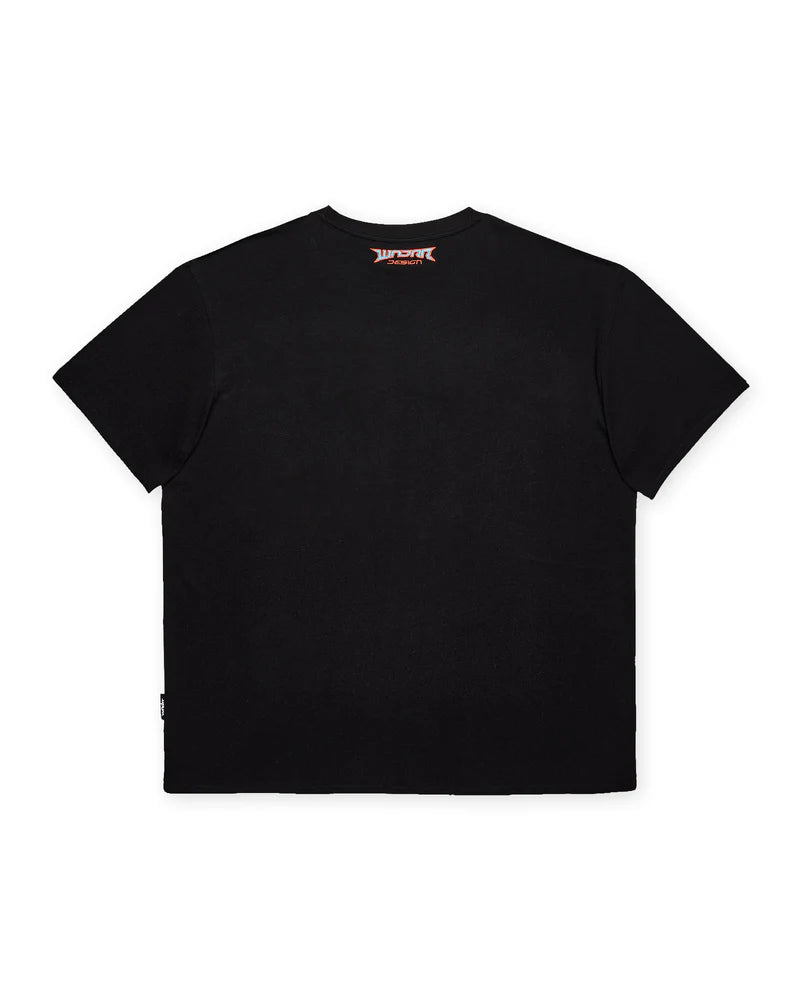 WNDRR - Pulse heavy weight TEE BLACK
