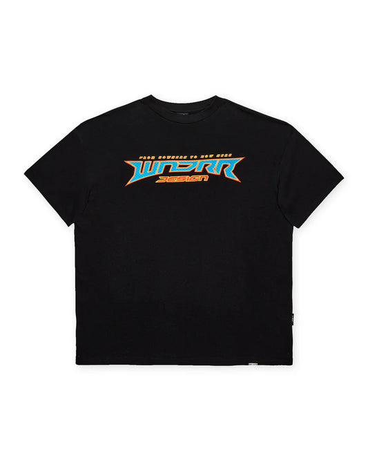 WNDRR - Pulse heavy weight TEE BLACK