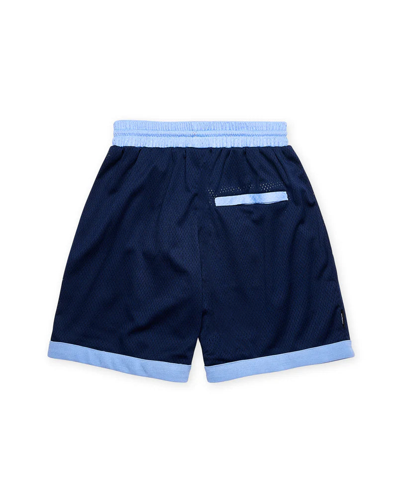 WNDRR- OFFCUT COURT SHORT -BLUE/RED