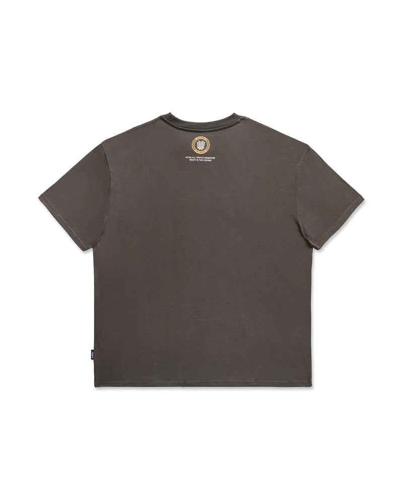 WNDRR - VITA NOVA Box Fit TEE FADED BLACK
