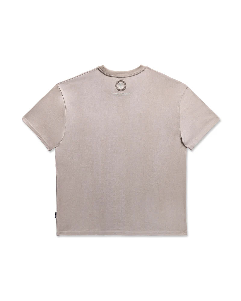 WNDRR - VITA NOVA Box Fit Tee MOON GREY