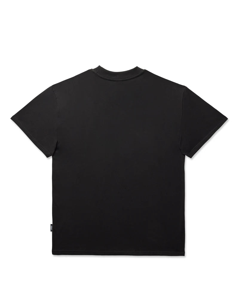 WNDRR - Blissed heavy weight tee -BLACK