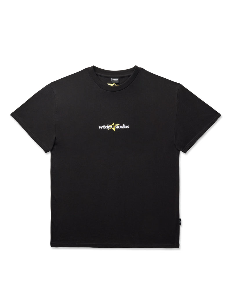 WNDRR - STXR box fit tee - BLACK