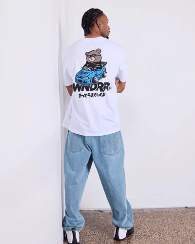 WNDRR - Slammed Box Fit TEE WHITE