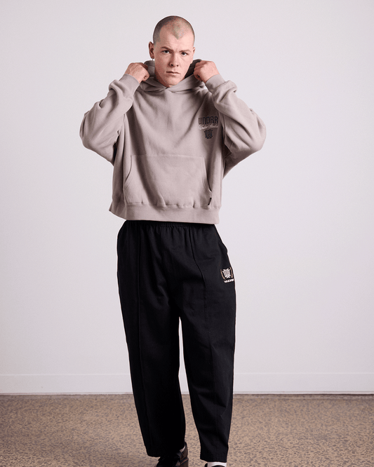 WNDRR - The pavilion hood sweat -MOON GREY