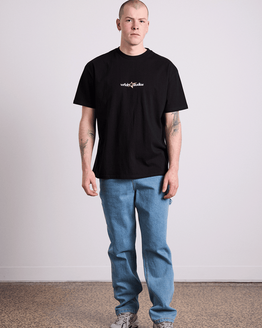 WNDRR - STXR box fit tee - BLACK