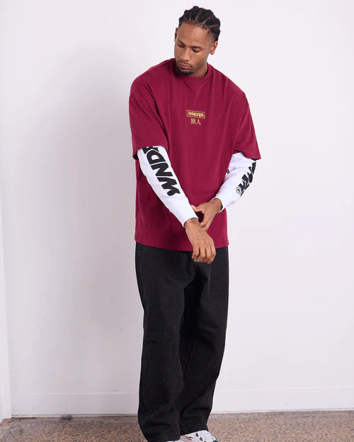 WNRR- SHODO  LAYERED L/S TEE