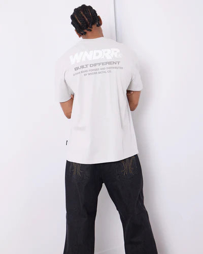 WNDRR- SHODO  BOX FIT TEE - OYSTER