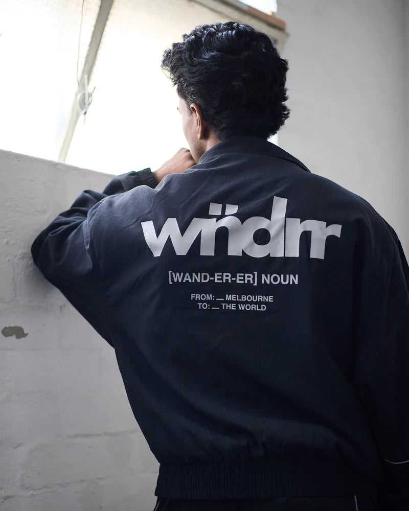 WNDRR - The World Sport Jacket BLACK
