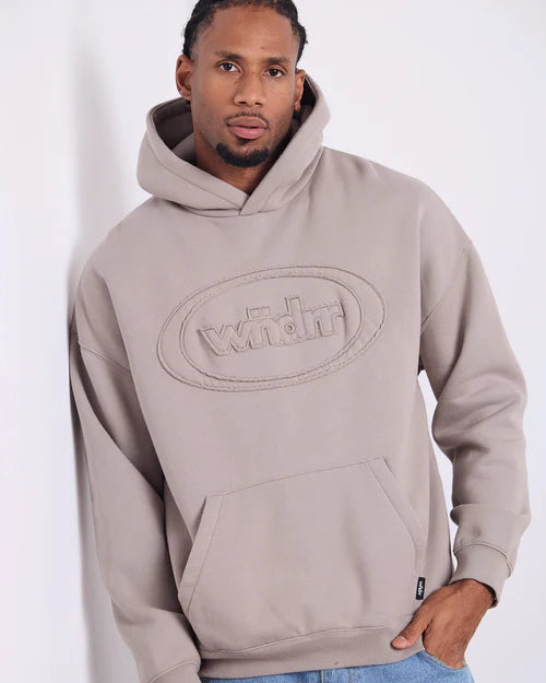 WNDRR - ORBIT HOOD SWEAT - MOON GREY