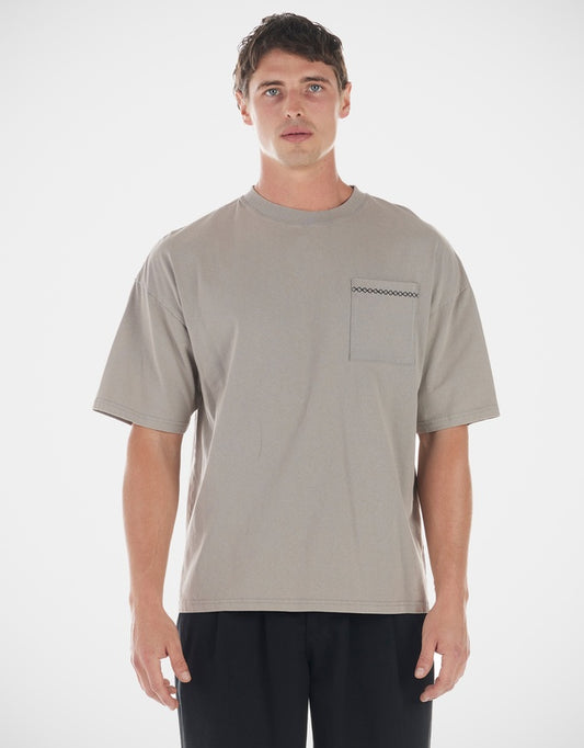 NANA JUDY - Lewis t shirt ENZYME GREY