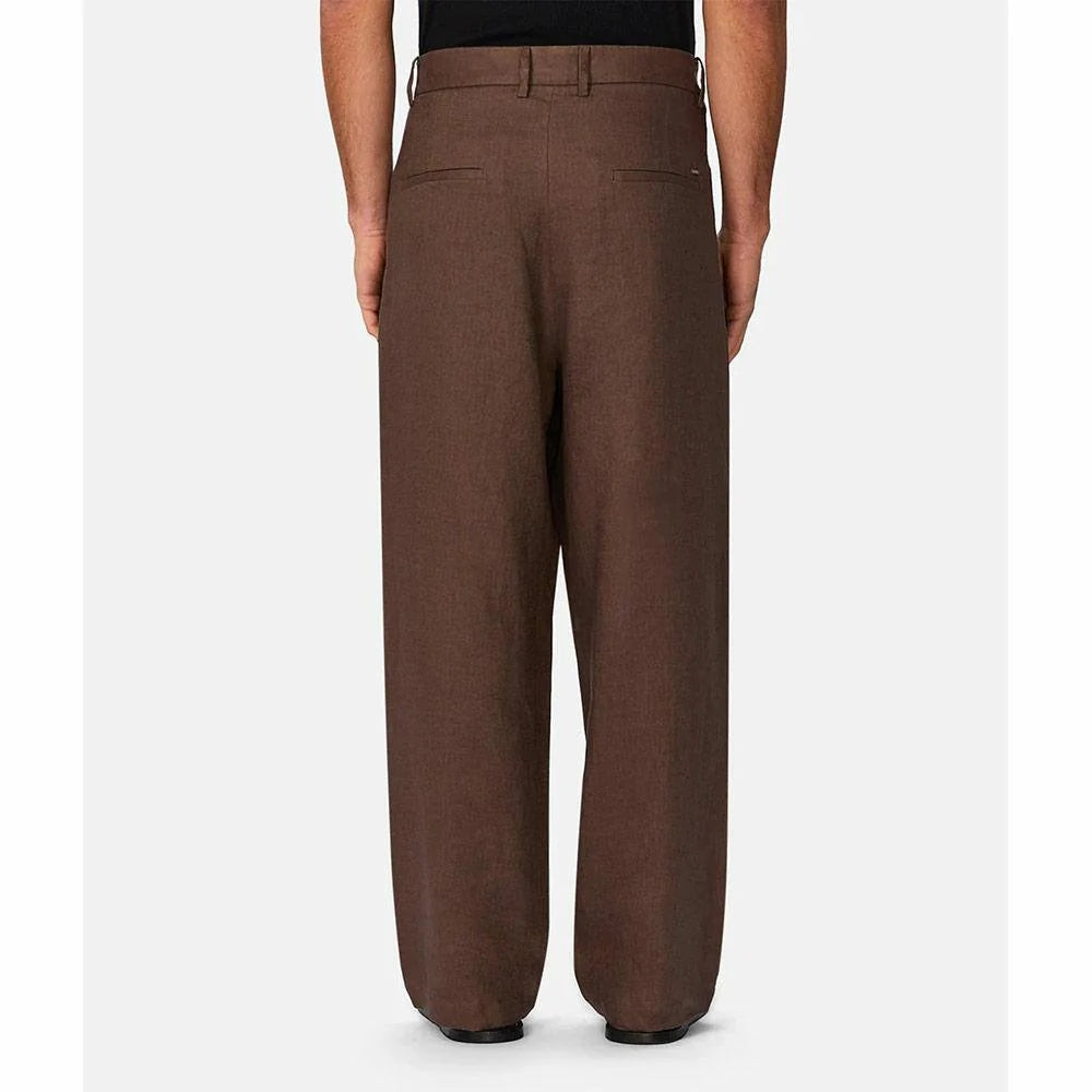 Industrie - The Linen Lusso Pant CHESTNUT