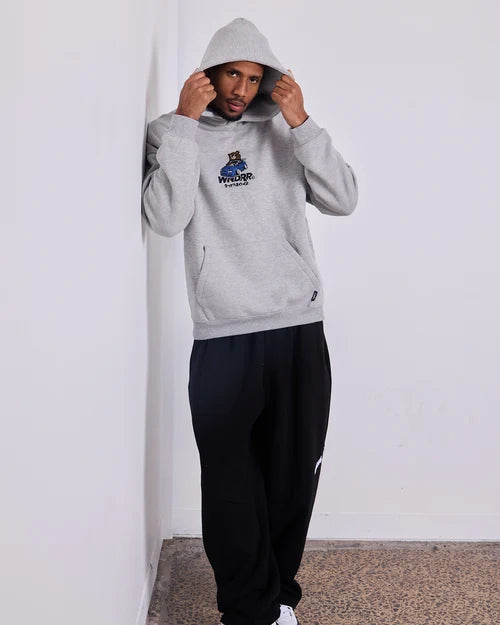WNDRR - Slammed Hood Sweat GREY MARLE