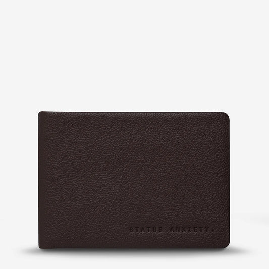 Status Anxiety - JONAH WALLET CHOCOLATE