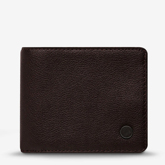 Status Anxiety - Leonard Wallet - CHOCOLATE