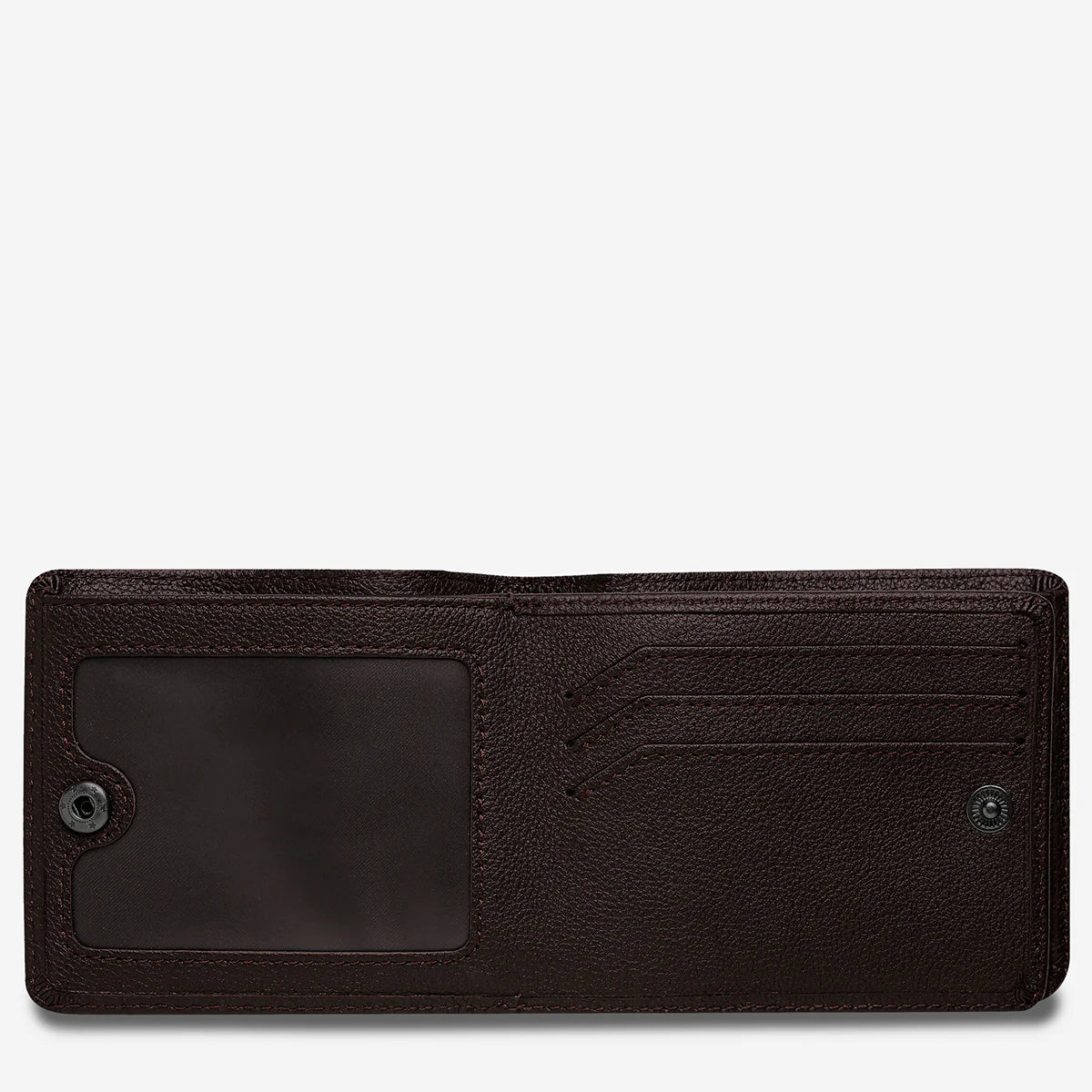 Status Anxiety - Leonard Wallet - CHOCOLATE