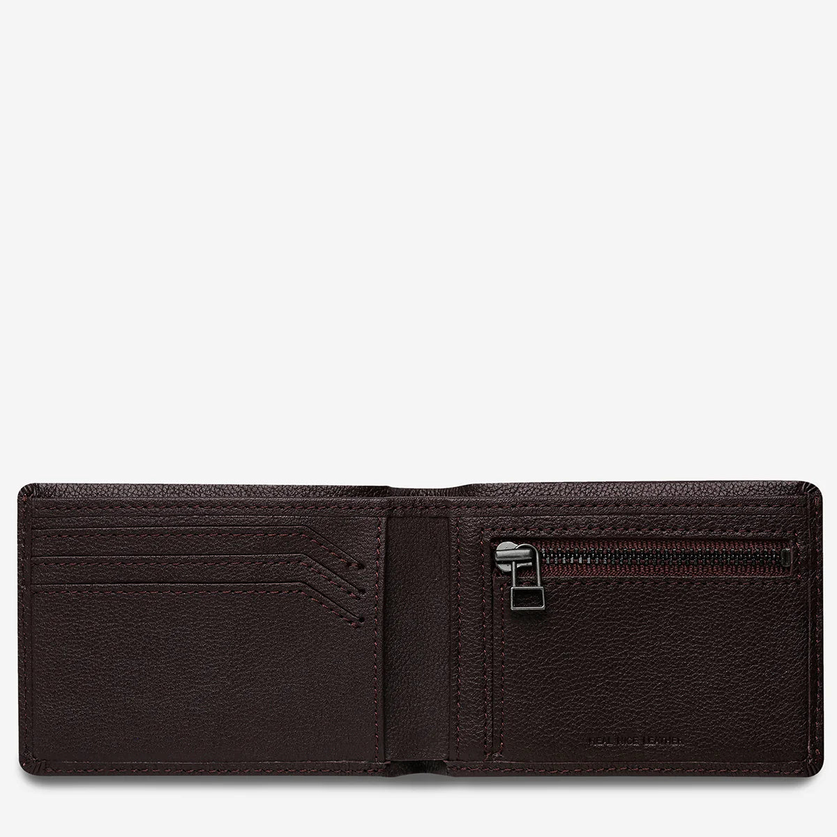 Status Anxiety - Otis Wallet CHOCOLATE