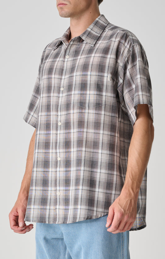 S/DOUBLE - Luckys SS Shirt GREY