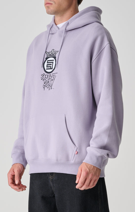 S/Double - Crown Dot HOOD DUSTY GRAPE
