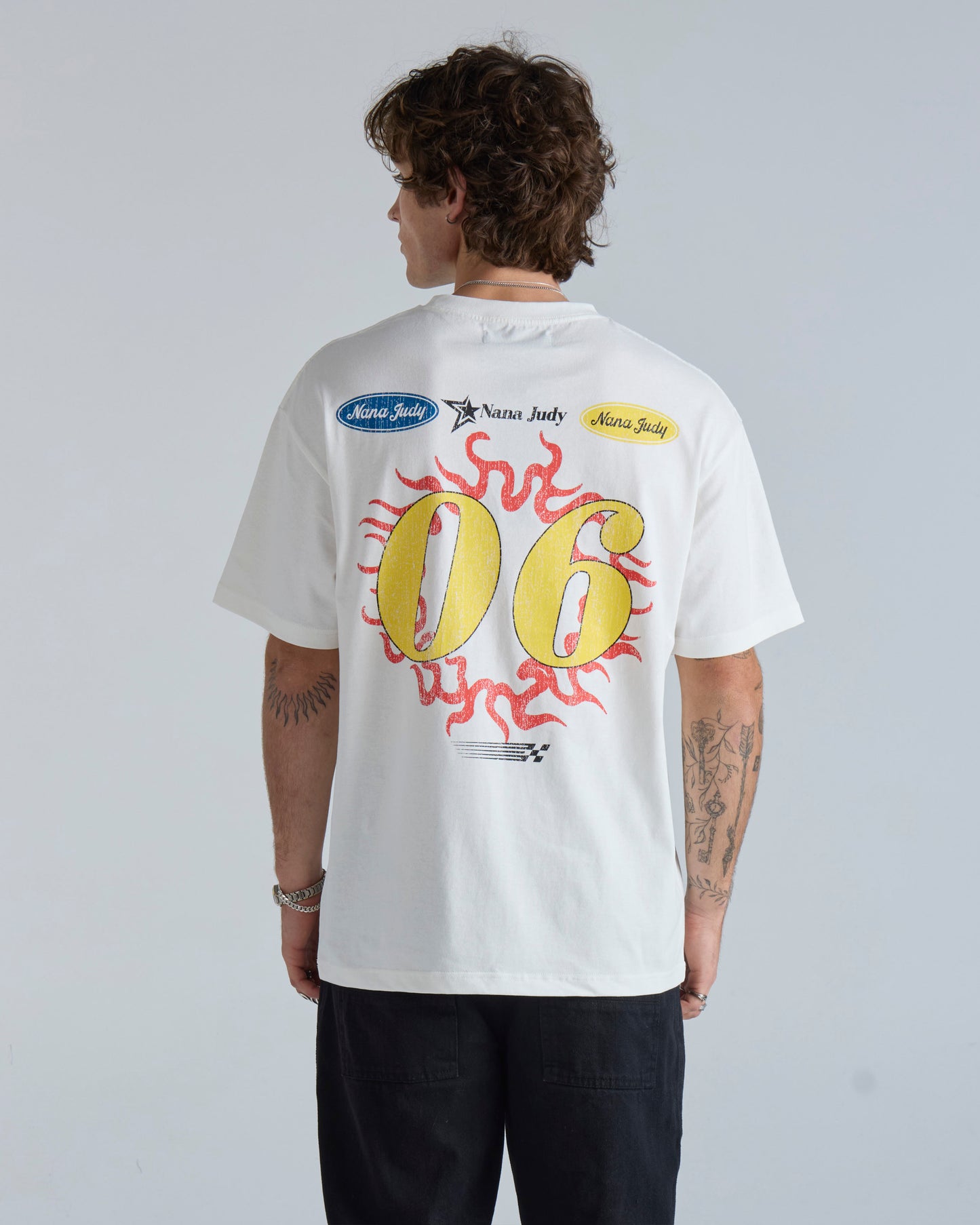 NANA JUDY - MOTO 06 T-SHIRT OFF WHITE