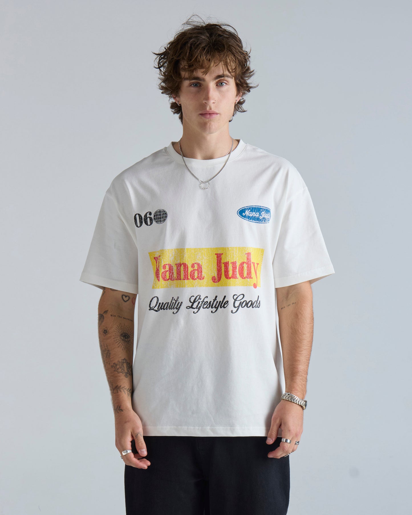 NANA JUDY - MOTO 06 T-SHIRT OFF WHITE