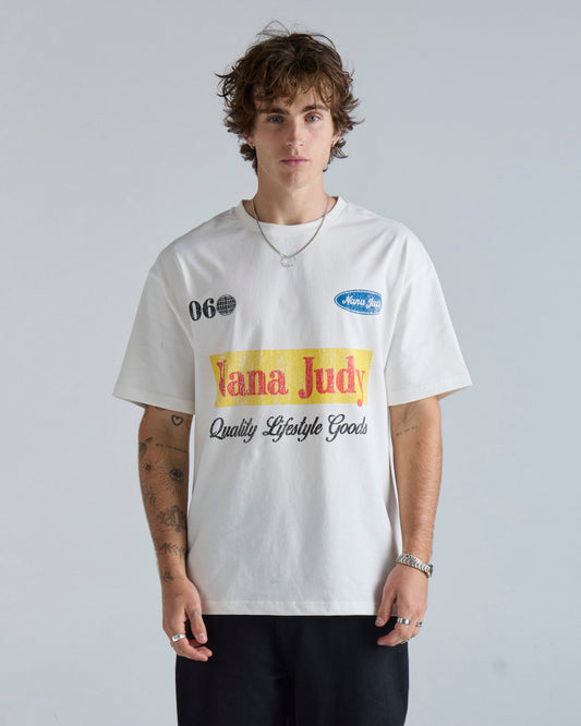 NANA JUDY - MOTO 06 T-SHIRT OFF WHITE